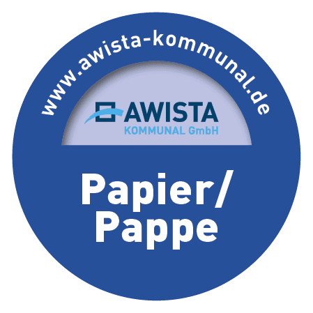 Behälterschrank-Aufkleber Papier/Pappe